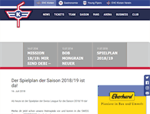 Tablet Screenshot of kloten-flyers.ch